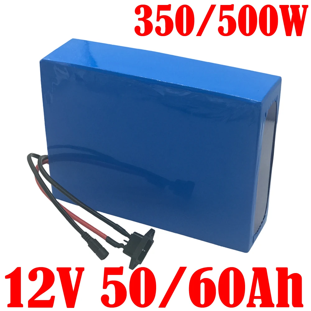 

ebike battery 18650 cell 12V electric bike bicycle batteries 12v 30ah 40ah 50ah 60ah lithium battery pack with 5A charger