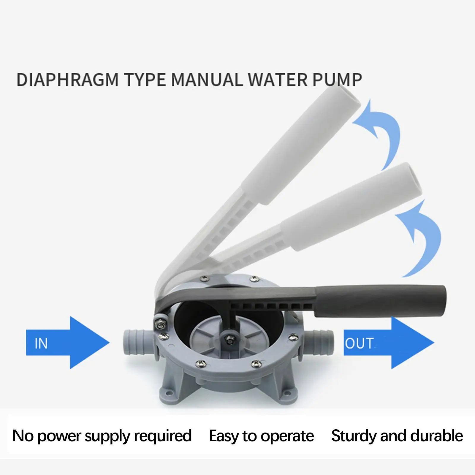 

Diaphragm Hand Bilge Pump Manual Bilge Pump for Marine Speedboats Boat