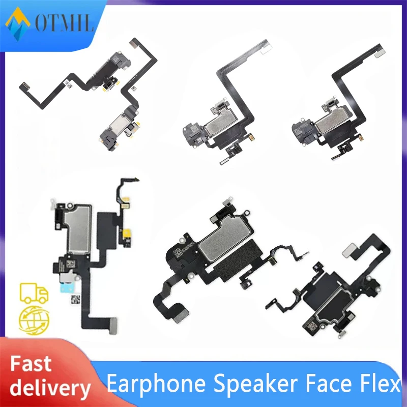 

Ear Earphone Speaker Flex Cable For iPhone 12 Mini 11 Pro MAX Earpiece Proximity Light Sensor Phone Replacement Repair Parts