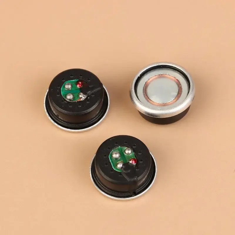 1/3Pcs Miniature Dynamic Microphone Cartridge Capsule Head 20mm Dia For Micro Accessories - Image 2