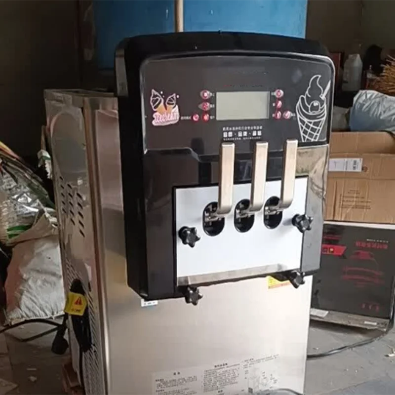 Series Making Gelato Softy Cone Price Maker Commercial Soft Serve Ice Cream Machine