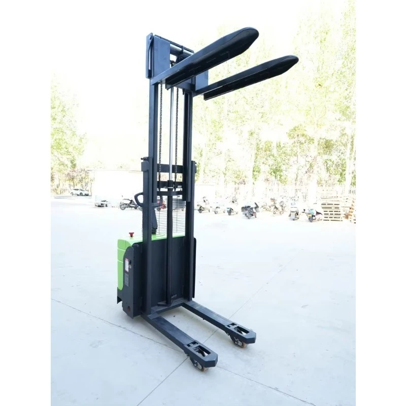 Factory Direct 2000kg 3m 4m Double Lift Electric Stacker Electric Forklift Labor-Saving for Distribution Center Lifting