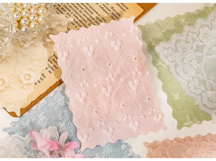 20 Stück kreatives Stoffstruktur-Scrapbook-Vintage-Materialpapier-Set DIY Junk Journal Collage Fotoalbum Retro Hintergrundpapier – Detail 13