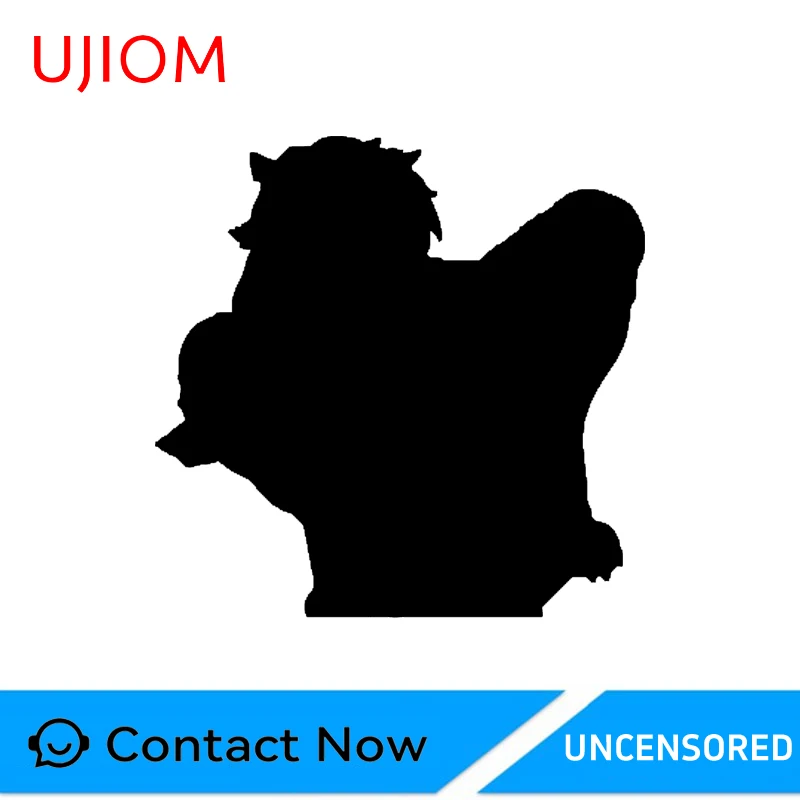 UJIOM Loona Silhouette Wall Sticker Premium Amusing Design Exclusive Design Occlusion Scratch Edgy Decal Creative Stickers