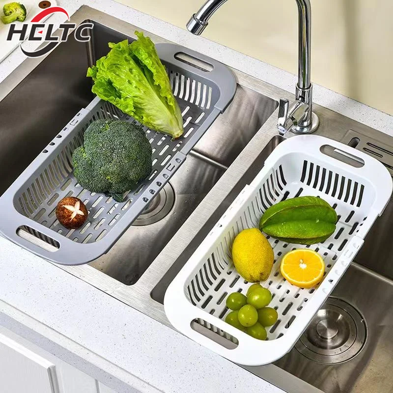 Versenkbare Waschbecken Abfluss Rack Kunststoff Gericht Stäbchen Rack Haushalt Küche Gemüse Lagerung Rack Ablauf Korb
