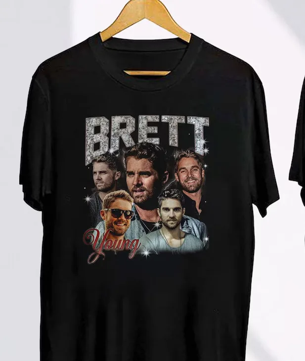 Brett Young Fall Tour T-Shirt, Brett Young Homage Shirt, Brett Young Fan Gift