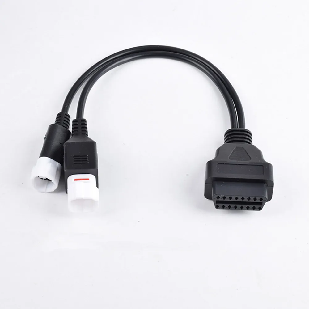 OBD2 Motorcycle Diagnostic Cable For YAMAHA 3Pin 4Pin Motorcycle 3 And 4 Pin OBD2 Diagnostics Connector Cable OBD Cable Adapter