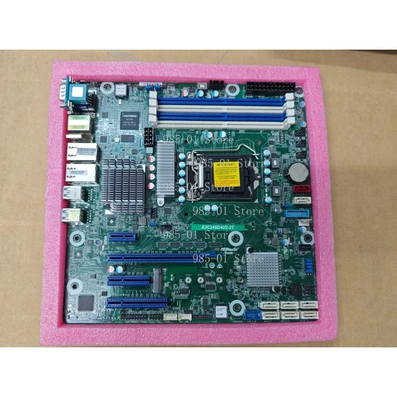 

Out Of Stock E3C246D4U2-2T Intel C246 Server Motherboard Dual X550 10Gbps Network Ports