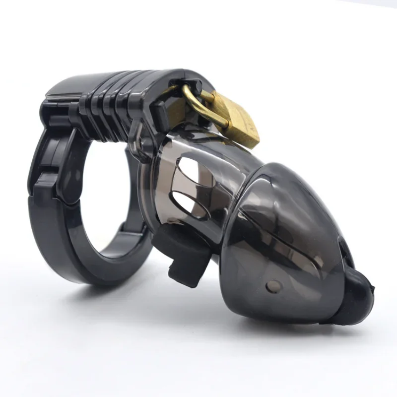 2.0 Upgrade Electric Shock Chastity Cage Male Adjustable Penis Ring Plastic Chastity Lock CB Erotic Sex Toys For Men Gay 18+Shop