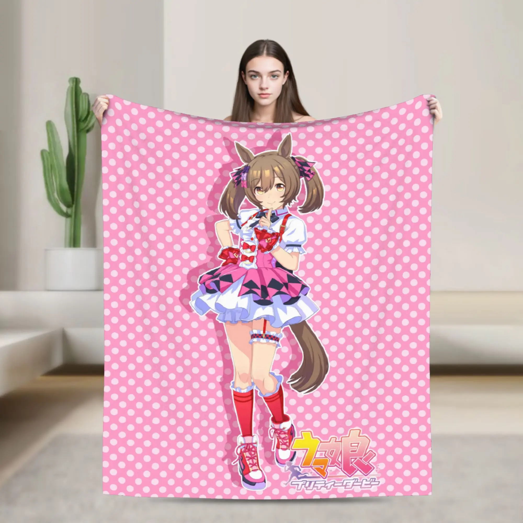 Smart Falcon UmaMusume Pretty Derby Blankets Quality Warm Soft  Bedding Throws Winter Kids Adult Living Room Novelty Bedspread