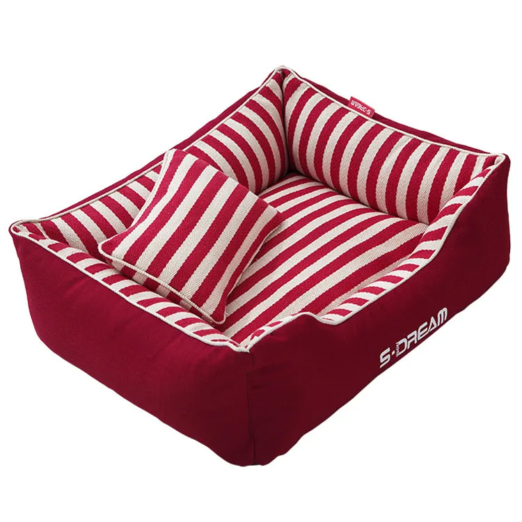 

All seasons available wholesale luxury Pet House Cat Dog Bed for Puppy Large Dogs