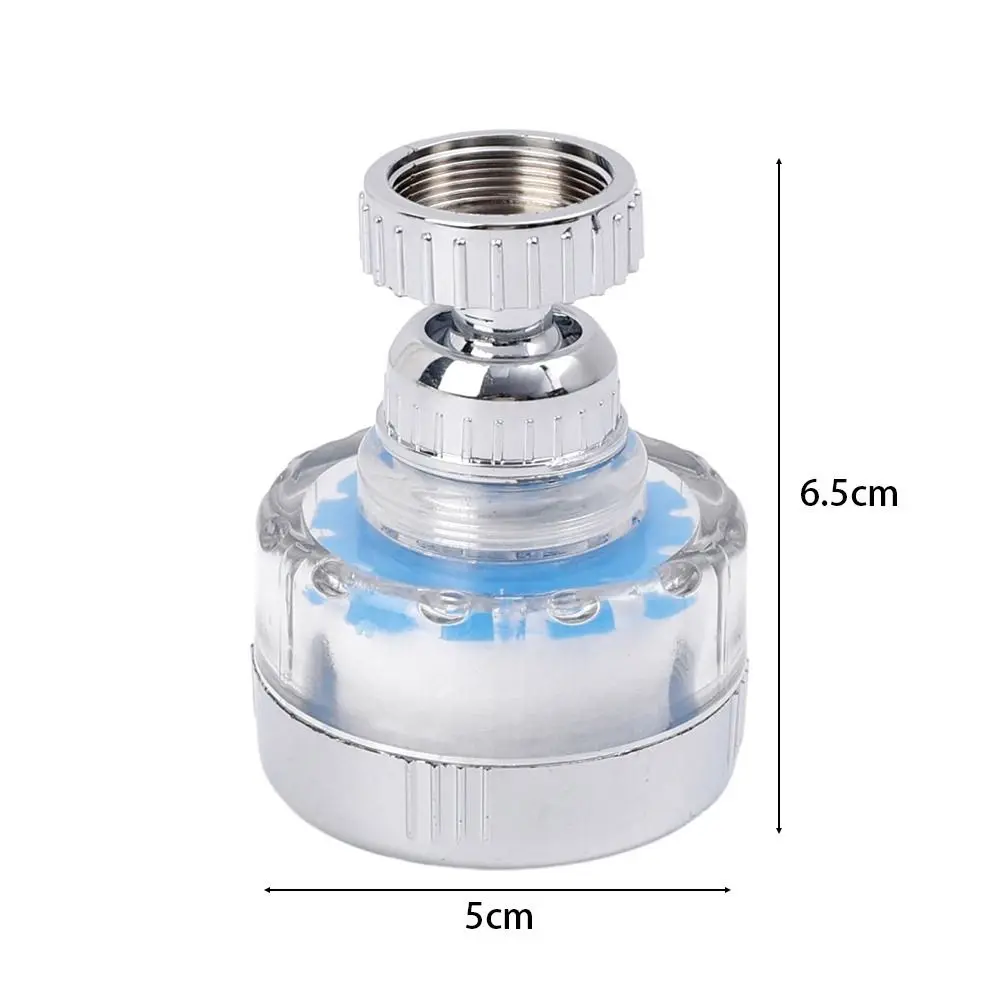 1Pc 360 Degree Rotating Faucet Extension Splash-proof Water Filter with Universal Adapter Faucet Nozzle Home Use Shower Supplies