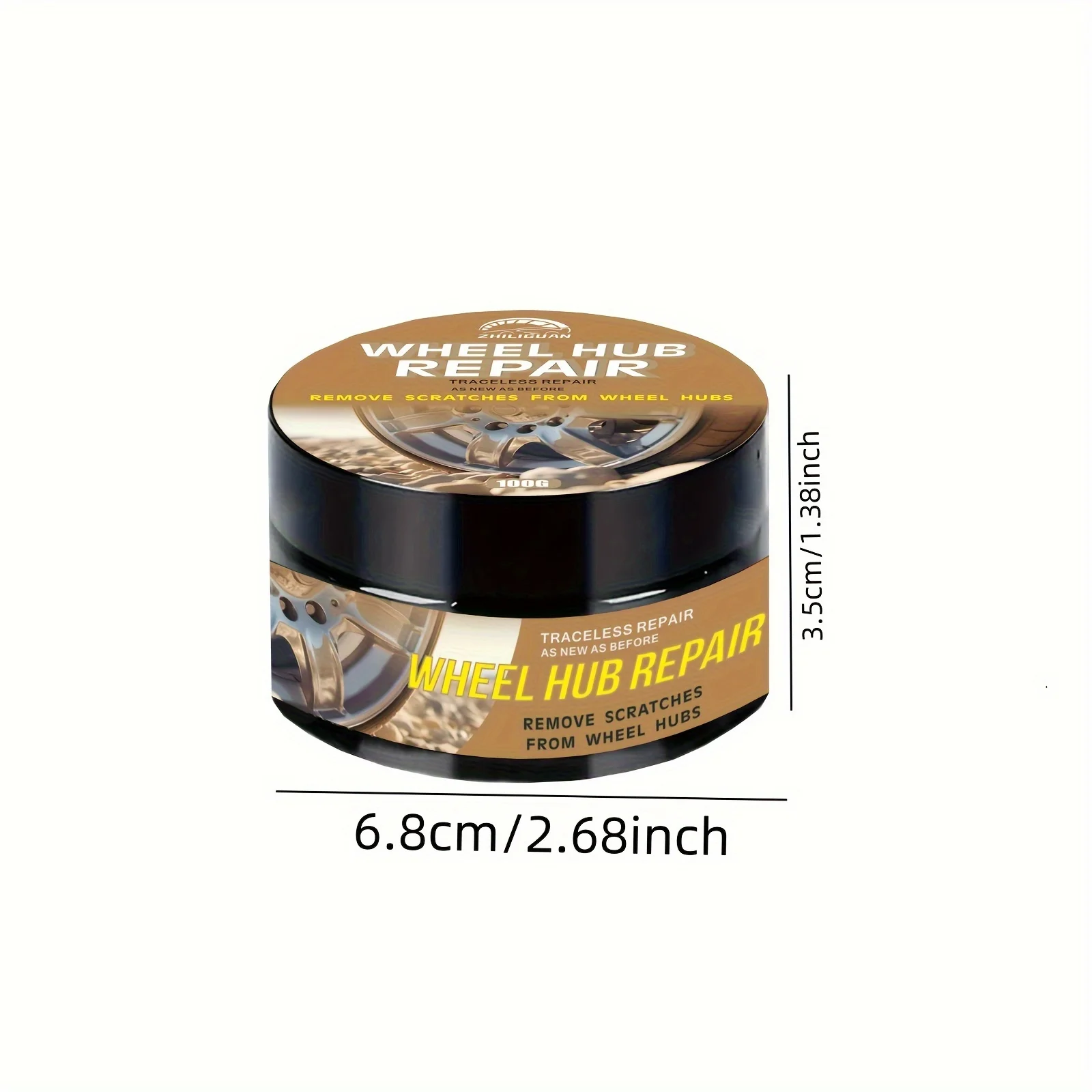 Ultimate Wheel Repair Kit - Scratch&Fade Restoration with Polishing Paste for Enhanced Car Maintenance，Durable protection