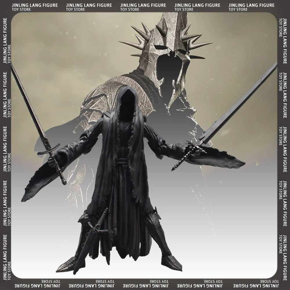 The Lord of the Rings Anime Figure Witch-king of Angmar Figures Ringwraith Joint Movable Model Doll Pvc Collect Decor Toys Gifts