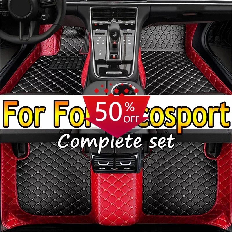 

Car Floor Mats For Ford Ecosport 2018 2019 Custom Auto Foot Pads Automobile Carpet Cover Interior Accessories