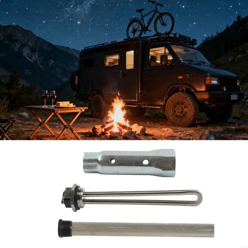Campers Water Heater Heating Replacement 520900 520789 for Select Models Includes Anode Rod and Sleeve D7YA