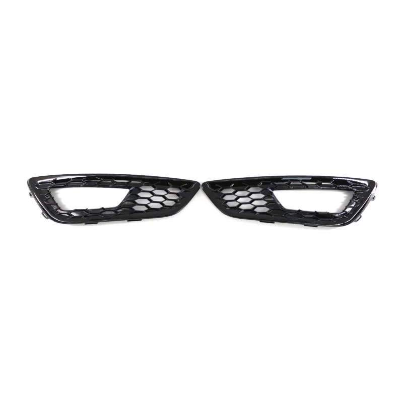 Grille De Phare Antibrouillard Avant Noir Brillant Pour Ford Focus RS MK3/MK3.5 (2012-2018) - ABS - 7