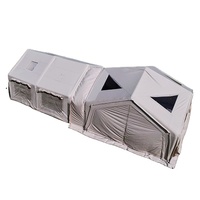 Equipment Smart Library Large Luxury Waterproof Durable Inflatable Outdoor Camping Tent For 8-10 Persons