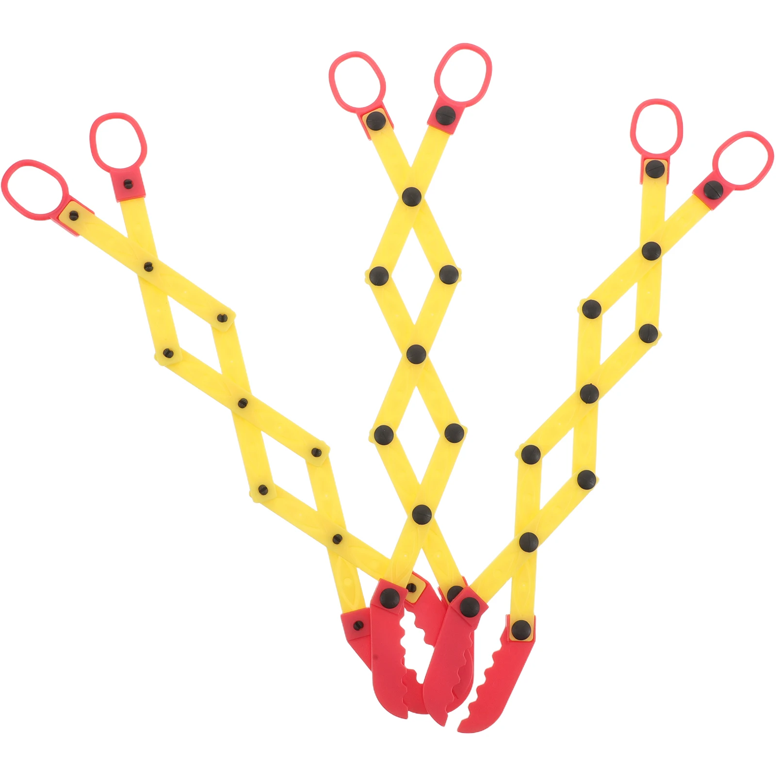 

3pcs Retractable Mechanical Claw For Kids Robotic Arm Kit Science Experiment Engineering Educational Tool