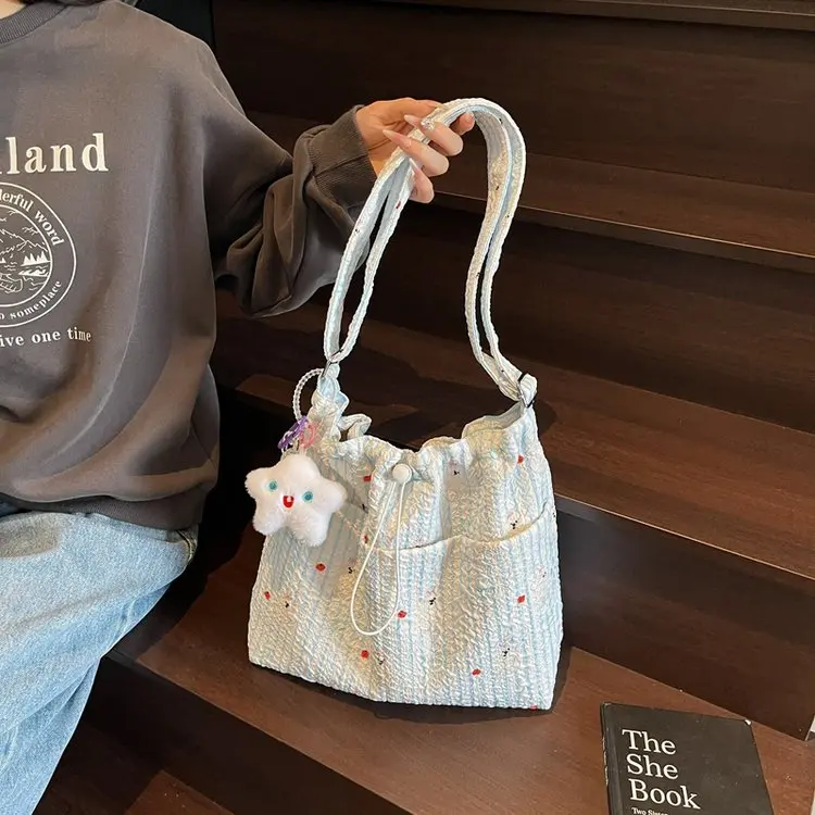 

Осень 2025 года 775, новая сумка, большая вместительная сумка на плечо, пригородная сумка, модная и универсальная сумка