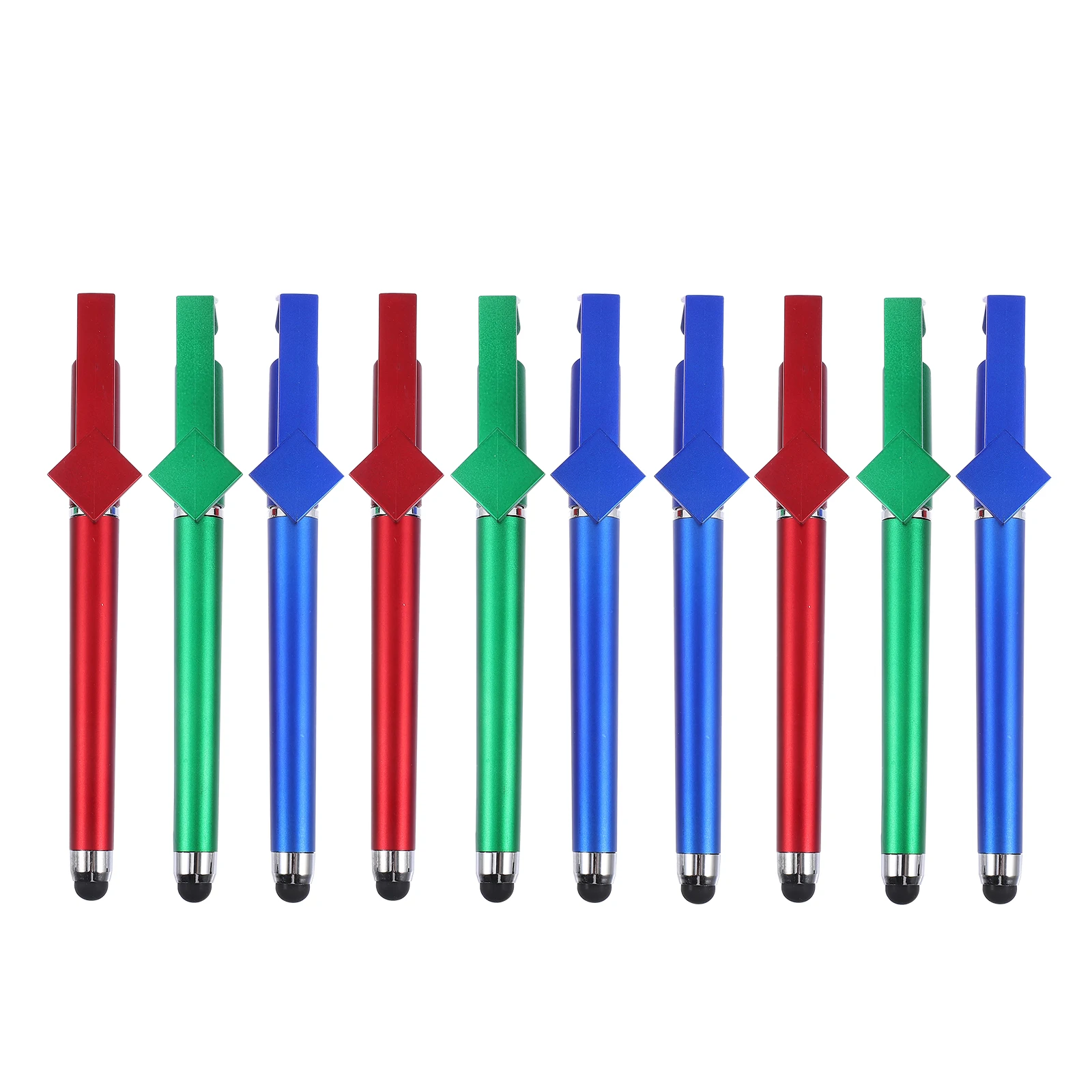 

10 Pcs Touchscreen Pen Plastic Smooth Sensitive Phone Holder Tablet Accessory Stylus Ballpoint Scratch Resistant