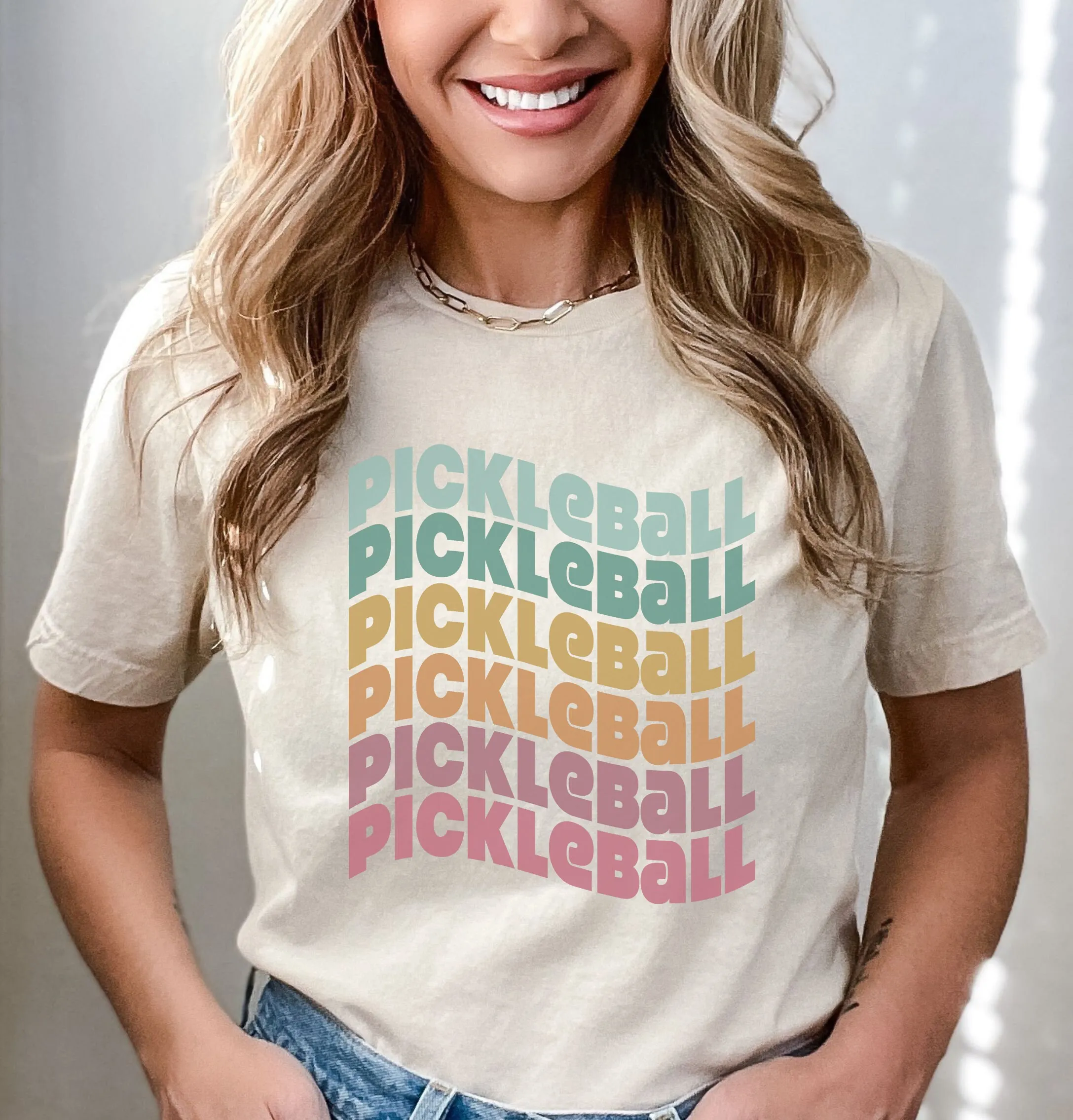 

Pickleball T Shirt Retro For Player Racquetball Paddleball Sport