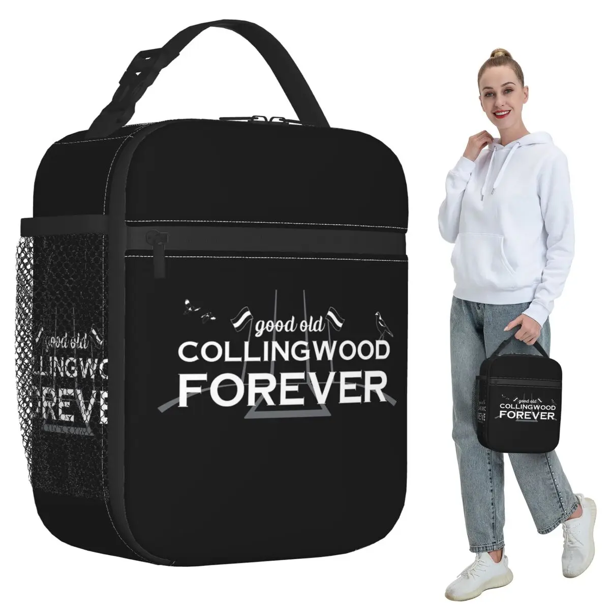 

Термосумка для обедов Good Old Collingwood Forever для женщин, офисная термосумка-холодильник, портативный контейнер для еды