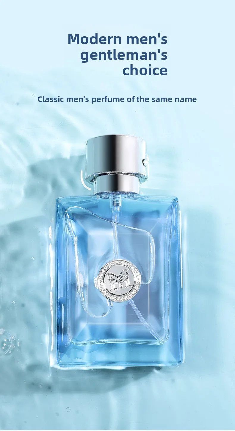 Perfume Poseidon para hombre, fragancia ligera y fresca duradera, Douyin Kuaishou, sabor Popular para hombre estudiante