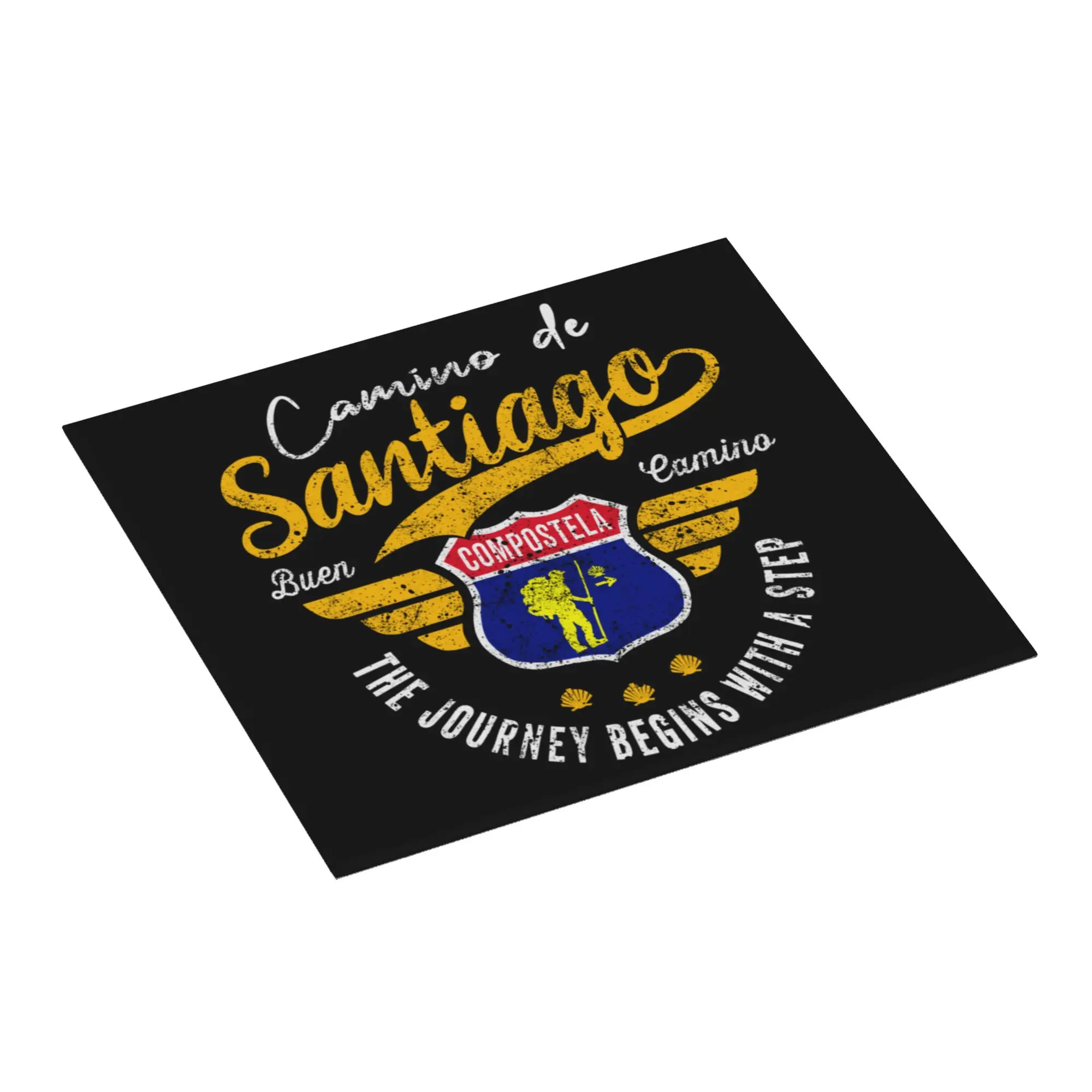 Drying Mat For Kitchen Buen Camino De Santiago Water Absorbent Compostela Peregrino  On Slip Kitchen Counter Protector Mat