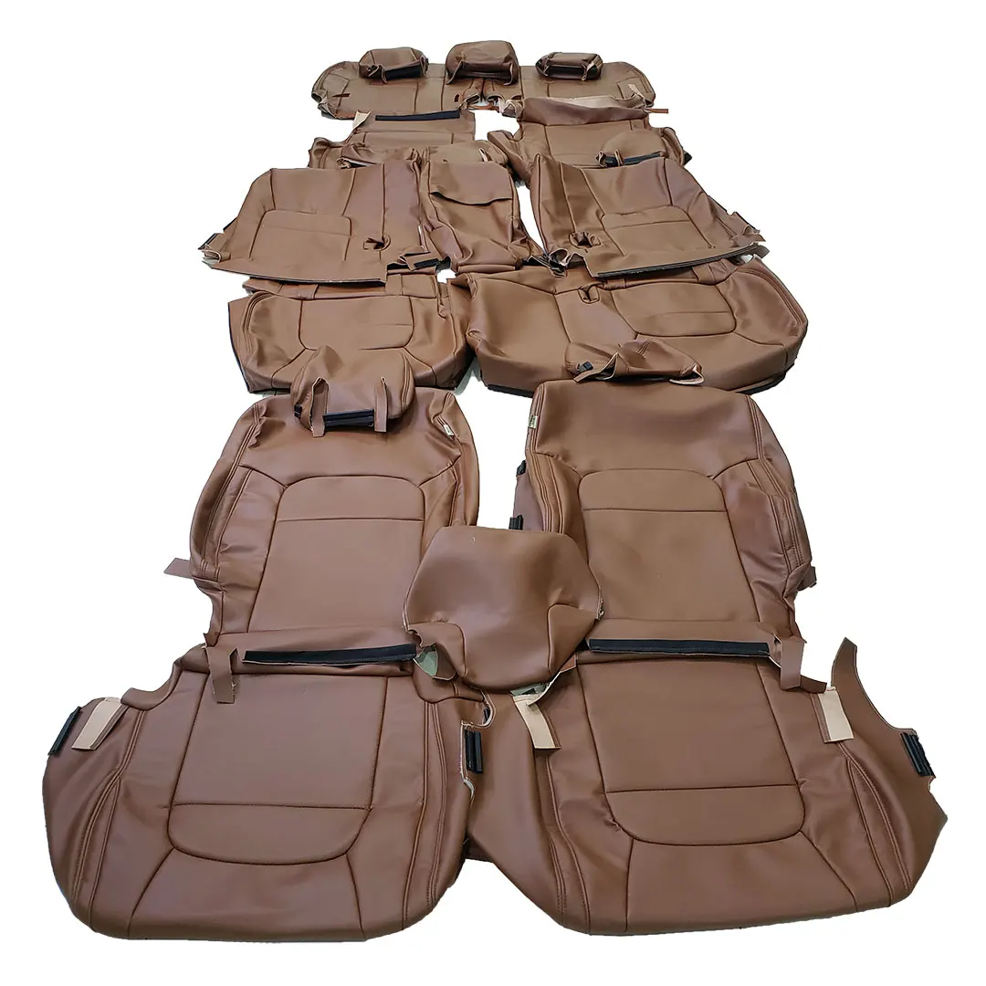 OEM ODM New Design Durable Car Seat Cover Leather Seat Covers for toyota Land Cruiser