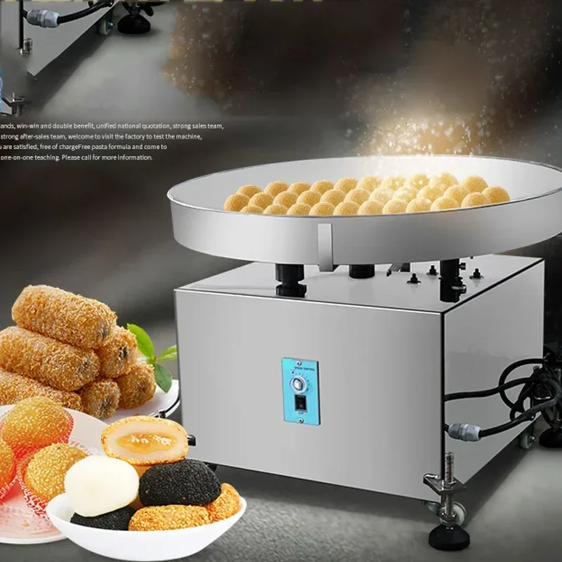 Flour Wrapping Machine Commercial Automatic Small Multi-functional Powder Machine Sesame Wrapped Powder Food Rolling Machine