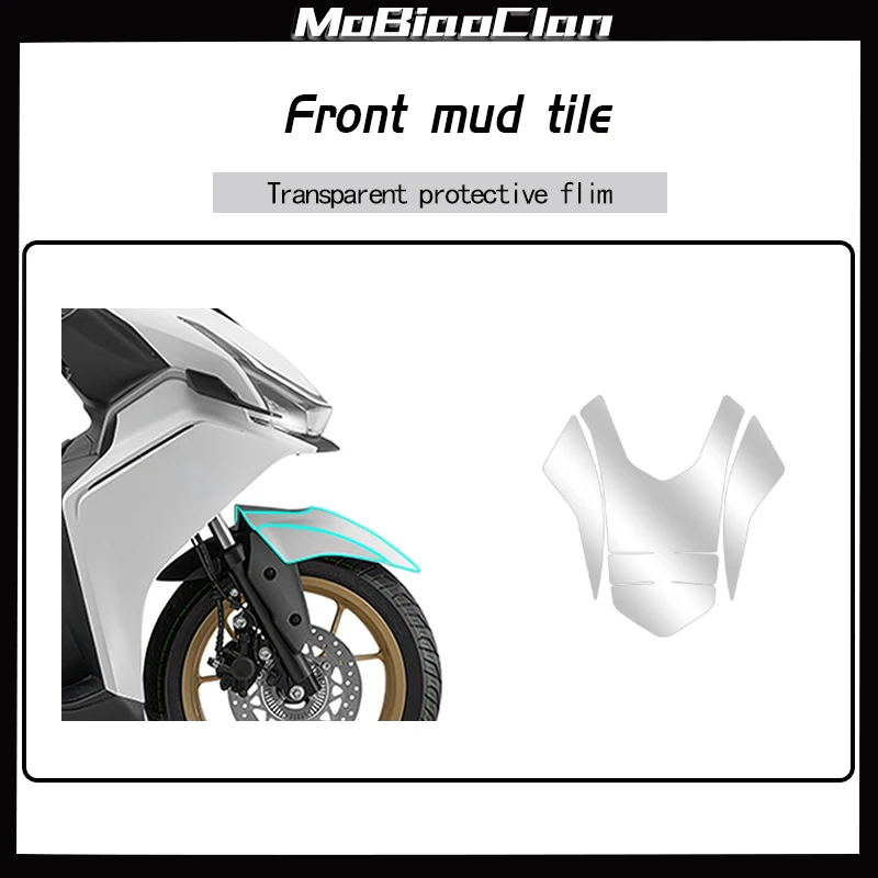 For QJMOTO HONG 150S 2025 Invisible Car Cover Film Transparent Protective Film Waterproof Sticker Modified Parts Accessories