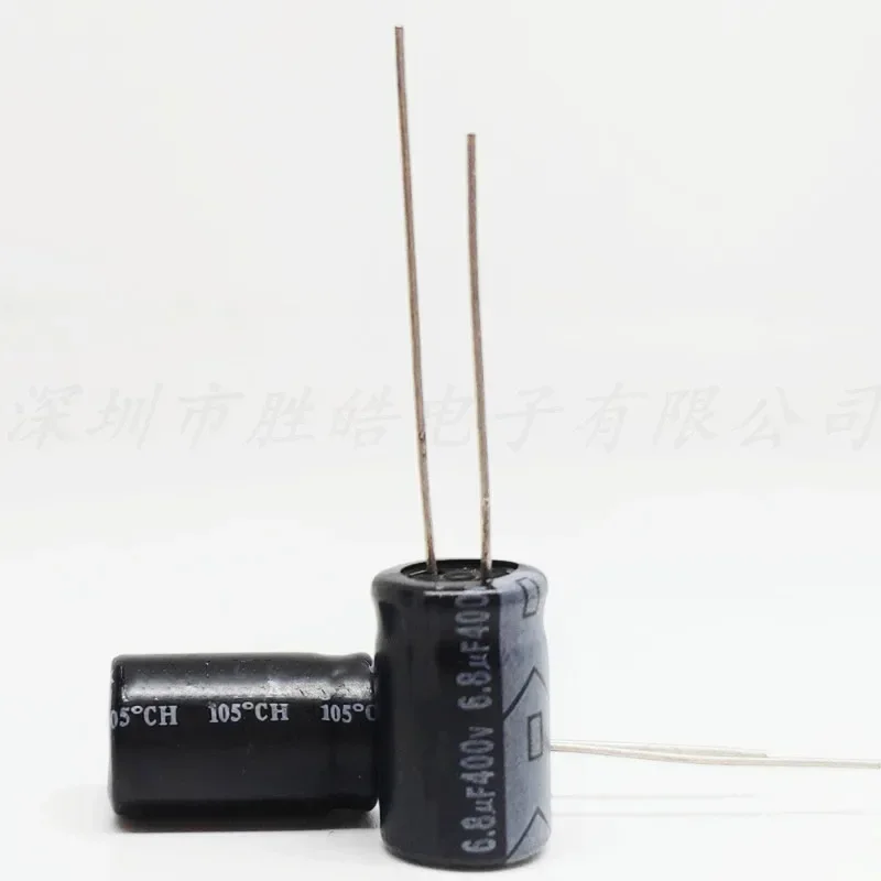 

(10PCS) 400V6.8UF Volume：10x13 High Quality Aluminum Electrolytic Capacitors