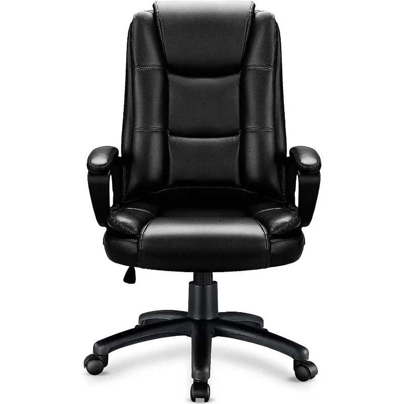 

Home Office Chair, 400LBS Big and Tall Chair Heavy Duty Design, Ergonomic High Back Cushion Lumbar Back Support