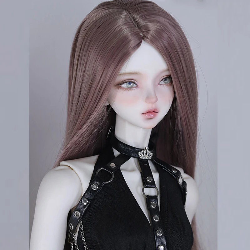 Doll Wig Long Straight Hair 1/3 1/4 1/6 1/8 BJD Hair Accessories Dress Up Female Toy For Girls