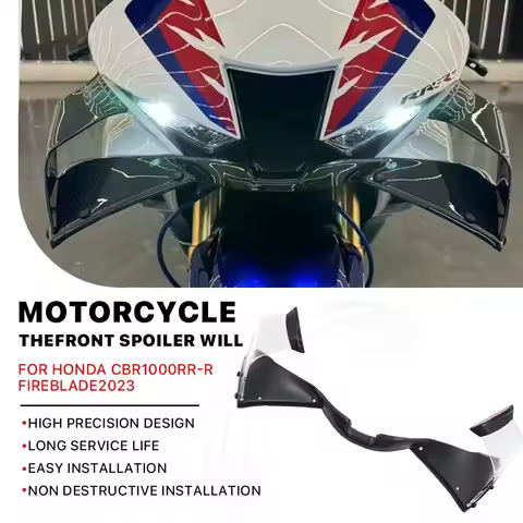 NEW Motorcycle Winglet, Carbon Fixed Wind Wing, for Honda CBR1000RR CBR 1000RR, 2020-2023,Aerodynamic Spoiler Fairing