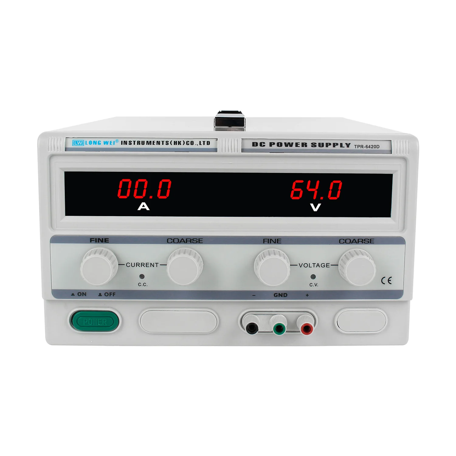 

Longwei TPR-6420D 64 В 20 А светодиодный цифровой высокостабильный линейный источник питания постоянного тока лабораторный регулируемый регулируемый источник питания