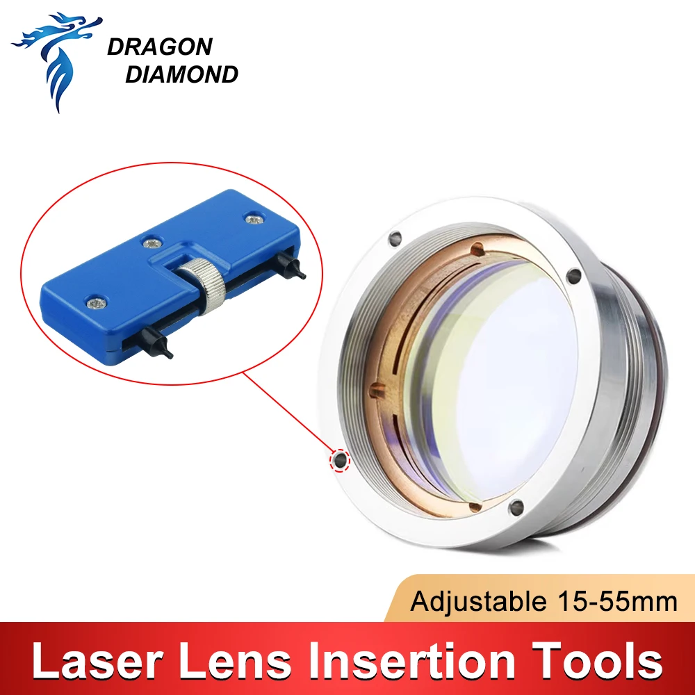 1PC Laser Lens Disassemble Installation Tool Adjustiable 15-55mm D28 D30mm For Raytools Precitec WSX Focusing Collimating Lens