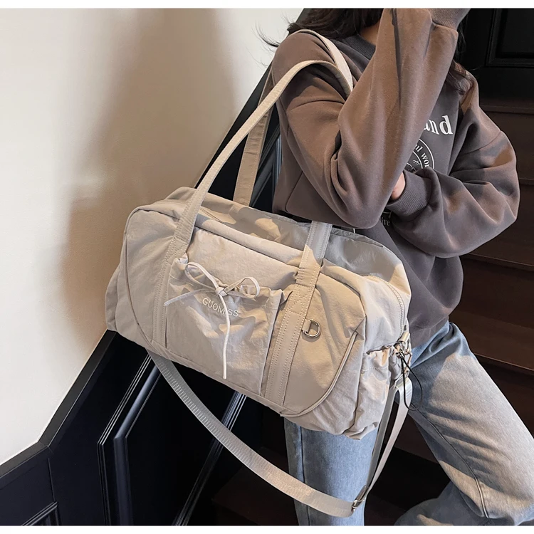 Дорожная сумка для хранения Materni, нейлоновая сумка Mater, большая сумка для путешествий, сумка для сухого и влажного разделения, спортивная сумка для фитнеса