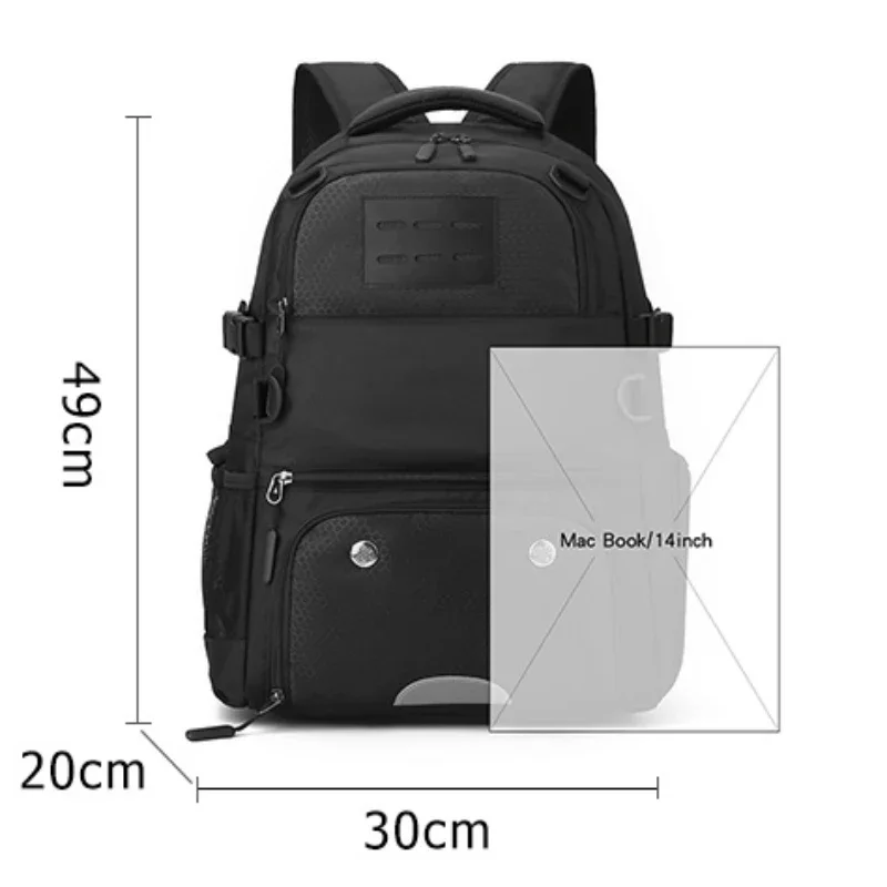 Basketball Bag, Sports Backpack, Men\'s Waterproof Outdoor Football Bags Large Capacity Backpacks Independent Shoe Compartment 가방