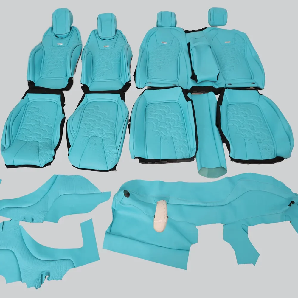 S Class Luxury Full Set Leather Seat Cover Whole Car Interior Leather Wrapping for S Class W221 W222 W223