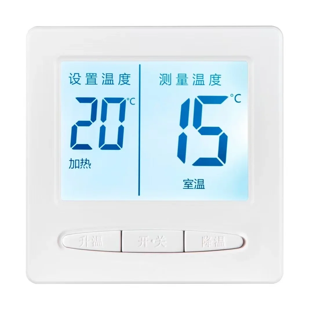 Thermostat for Underfloor Heating - Smart Radiator Thermostat with Wireless Display for Central Heating Hot Water Boilers