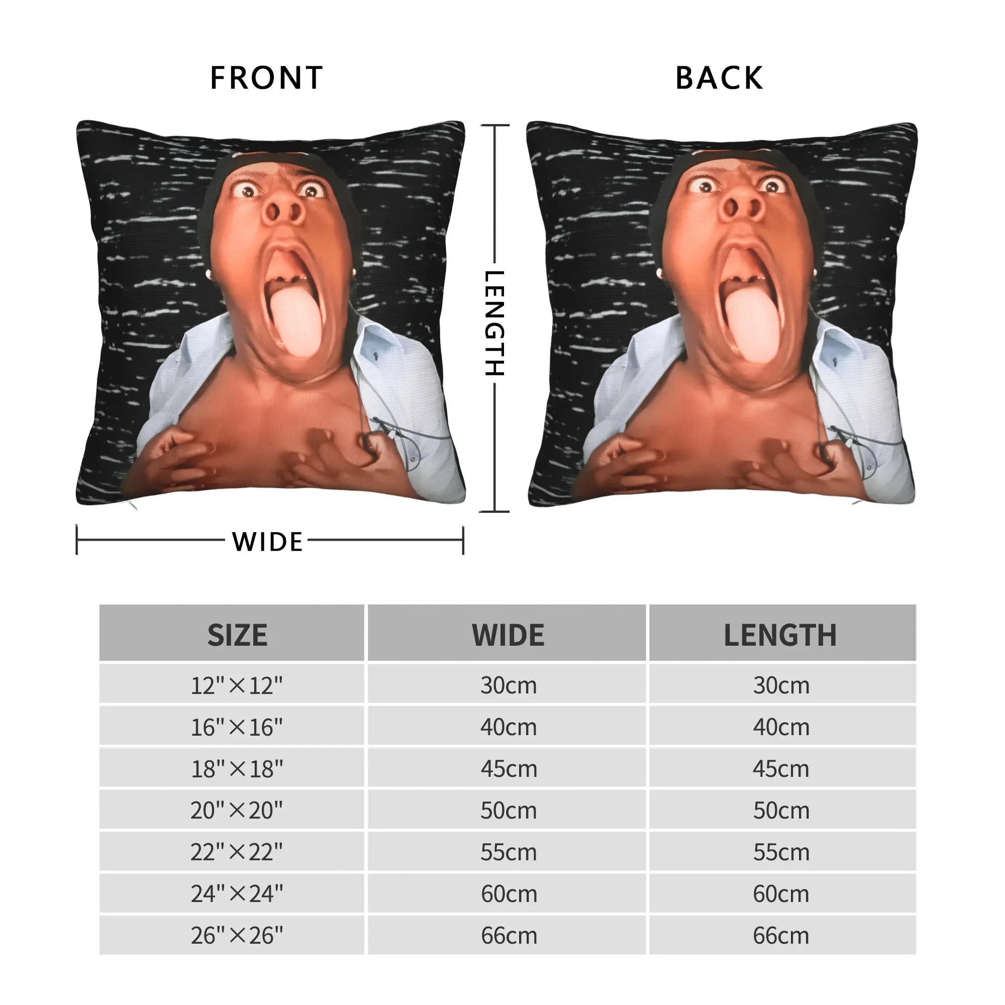 IShowSpeed Face Meme Pillow Case  Retro Trendy Pillow Cover Soft Pillowcases For Chair Sofa Home Decor
