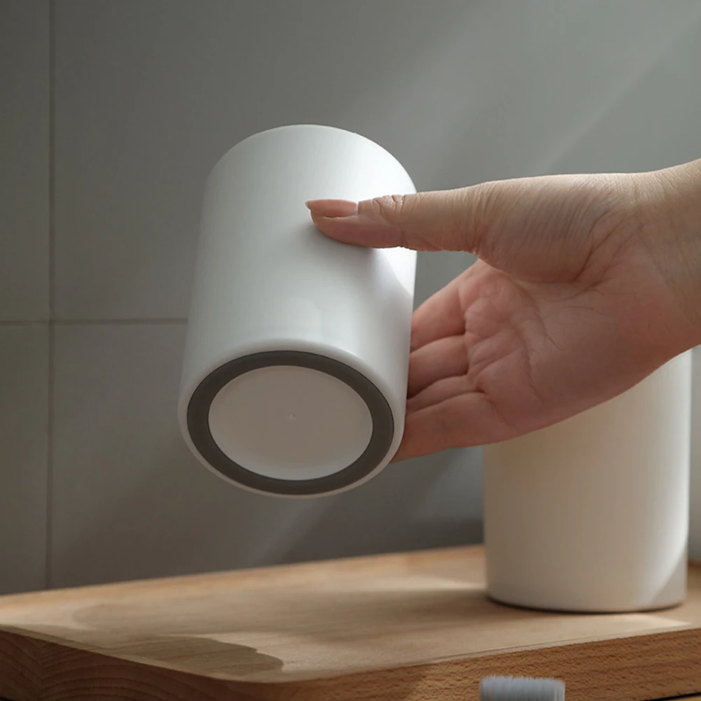 

2Pcs Unbreakable Reusable PP Toothbrush Cups Multipurpose Bathroom Tumbler Cup for Toothpaste Holder Travel Tumbler Mouthwash