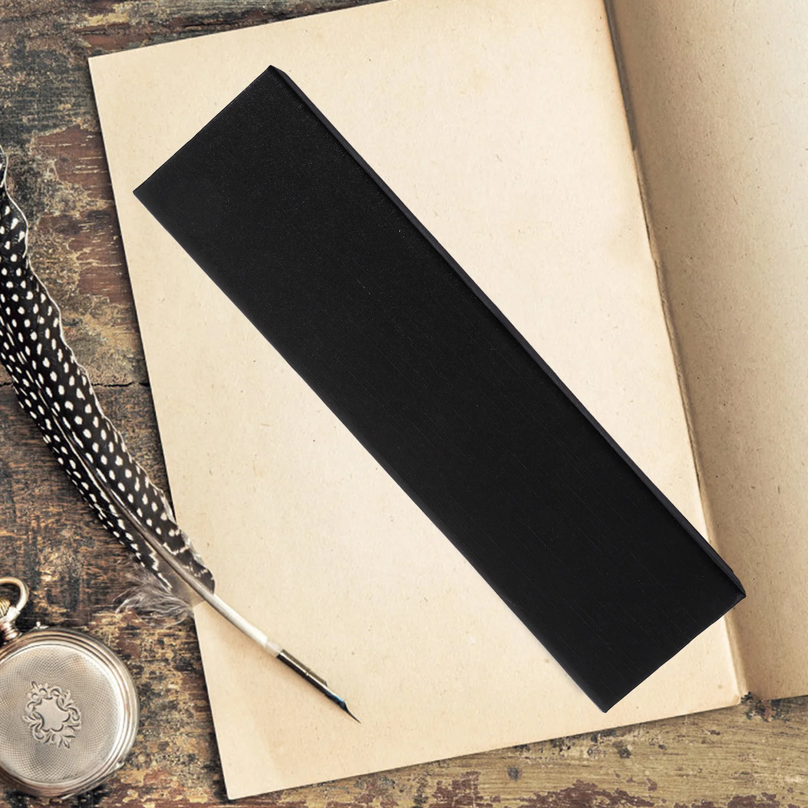 Estuche de 3 uds., Material de tela Retro, mano de obra fina, caja de exhibición de embalaje de regalo, soporte para bolígrafo, organizador, estuche para pluma estilográfica, caja de regalo vacía