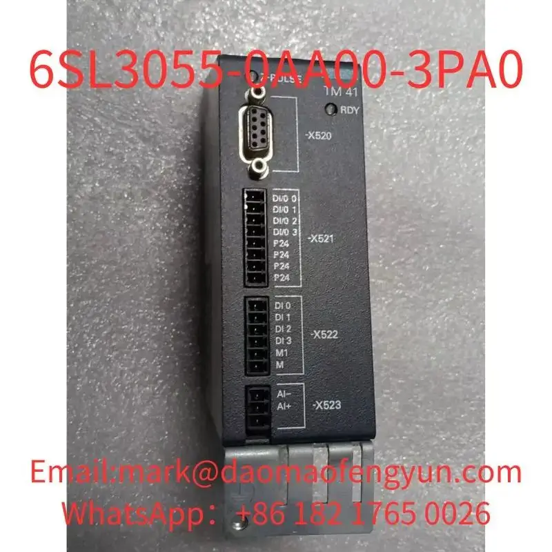 6SL3055-0AA00-3PA0 Used Tested Ok In Good Condition SINAMICS TERMINAL MODULE CABINET TM41 WITHOUT DRIVE-CLIQ CABLE