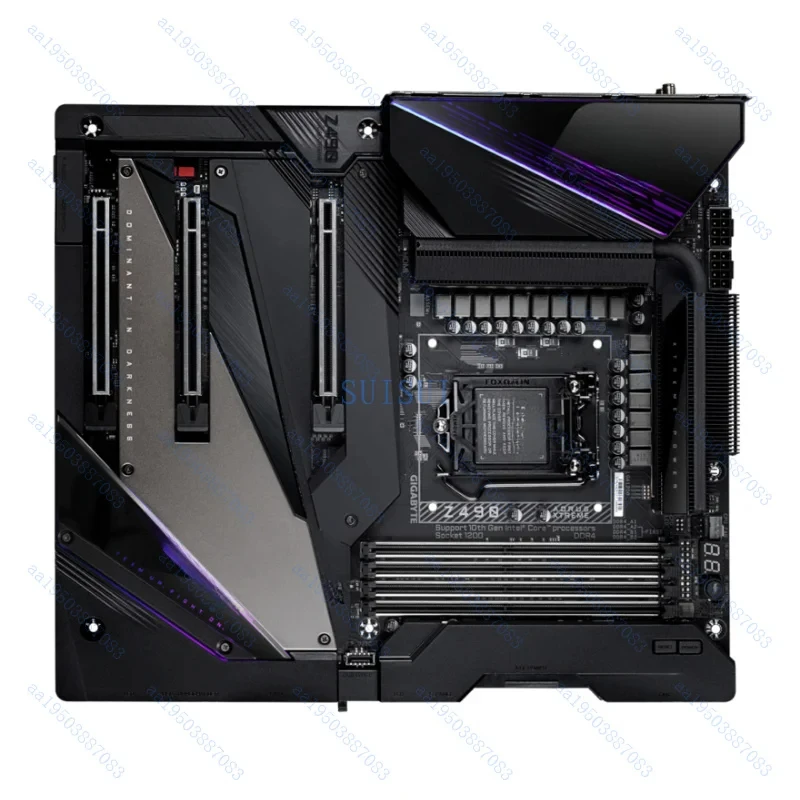 

USED For GIGABYTE Z490 AORUS XTREME motherboard LGA1200 128G HDMI+DP E-ATX Tested OK
