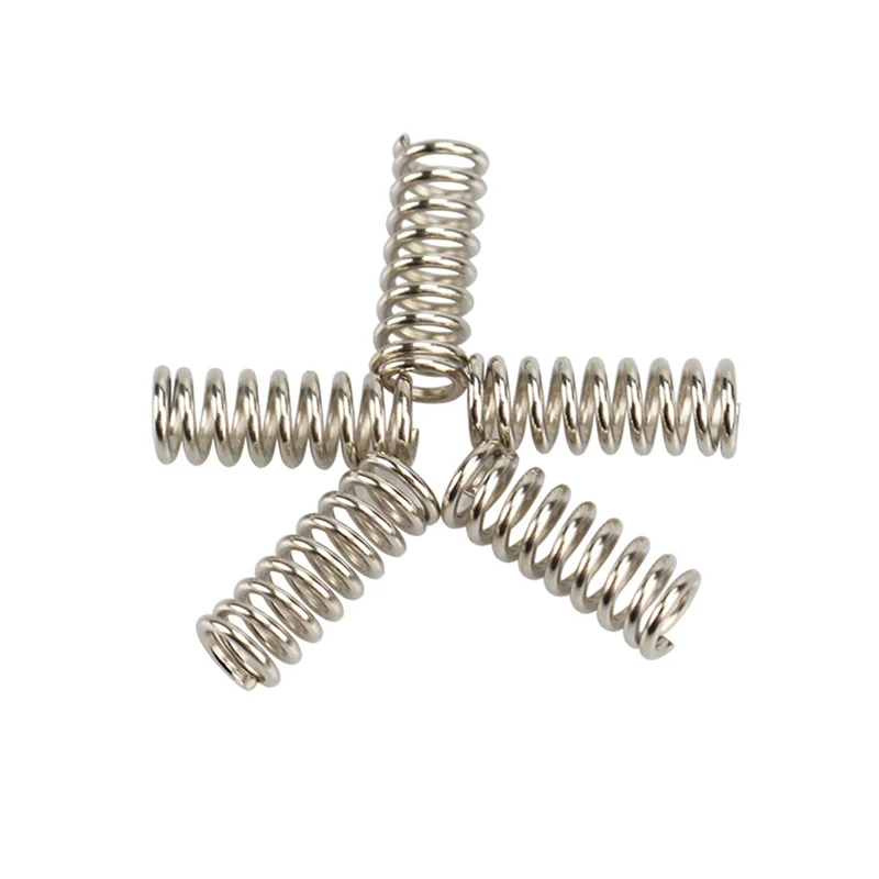 A27U New 30Pcs 3D Printer Replacement Parts Feeder Spring For Ultimaker Makerbot Wade Extruder Nickel Plating 1.2Mm