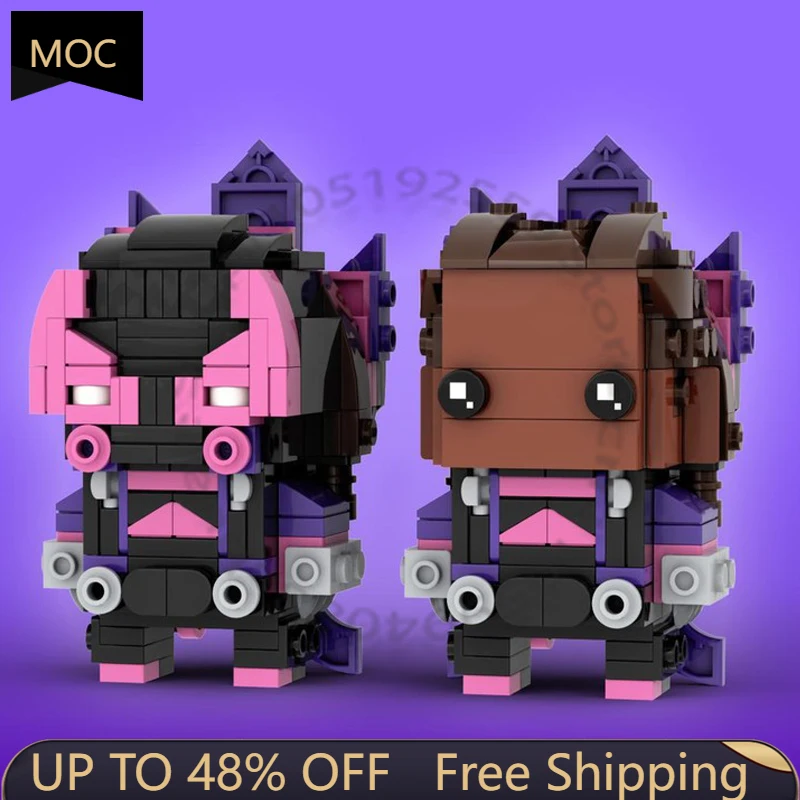 460 PCS Minifigure Scale spider MOC Customize Modular Building Block Simple Educational Creative Design DIY Festival Toy Gift