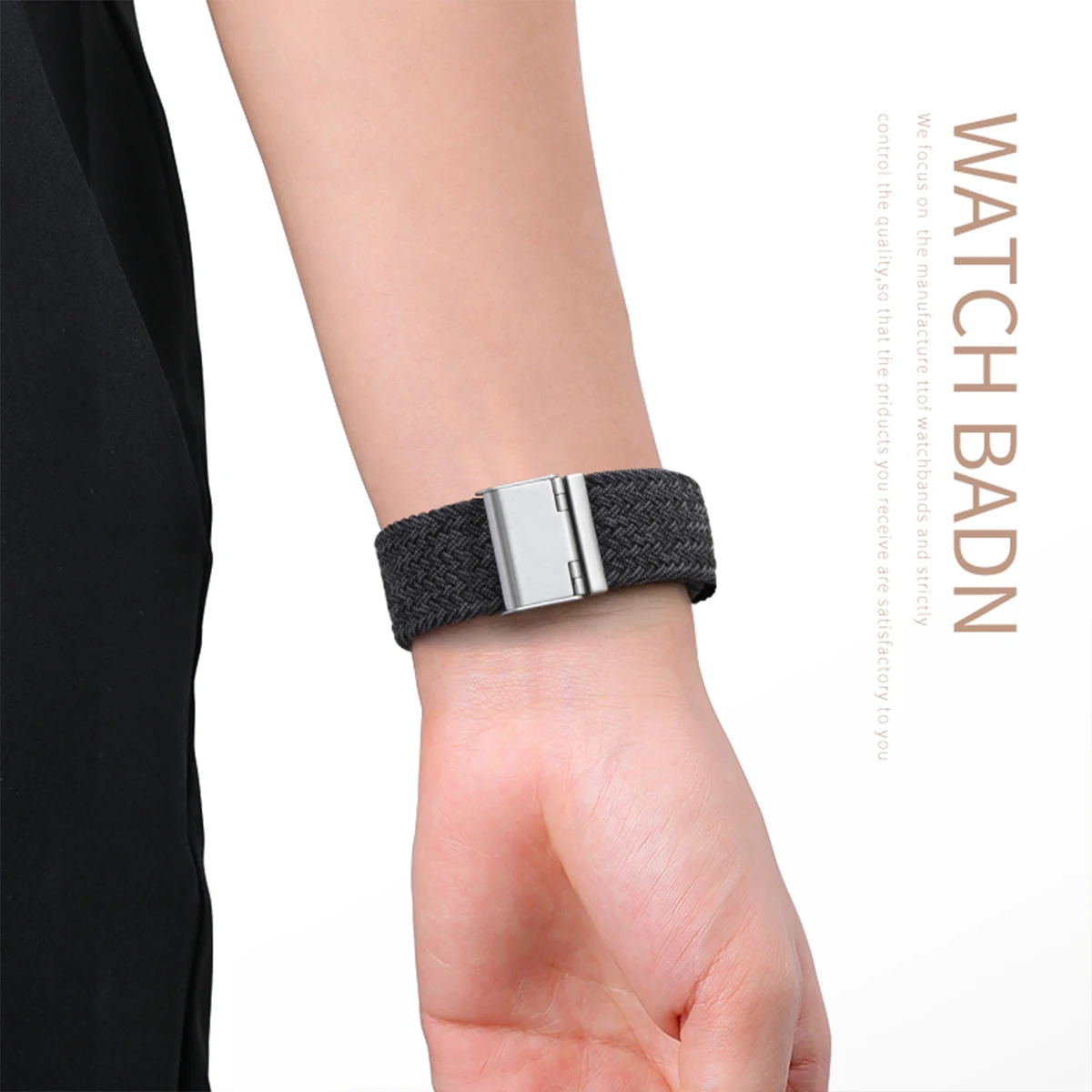 弾性編組ストラップ Huami Amazfit T-Rex 3 スマート時計バンドナイロン調節可能なブレスレット Huami Amazfit T-Rex プロ Trex 2
